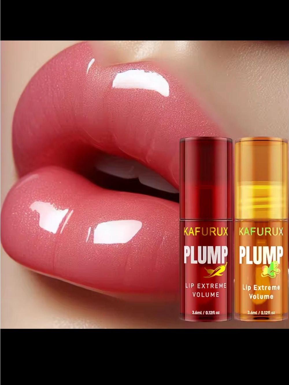 2 Plump Lip Extreme Volume Gloss — Pink Shine